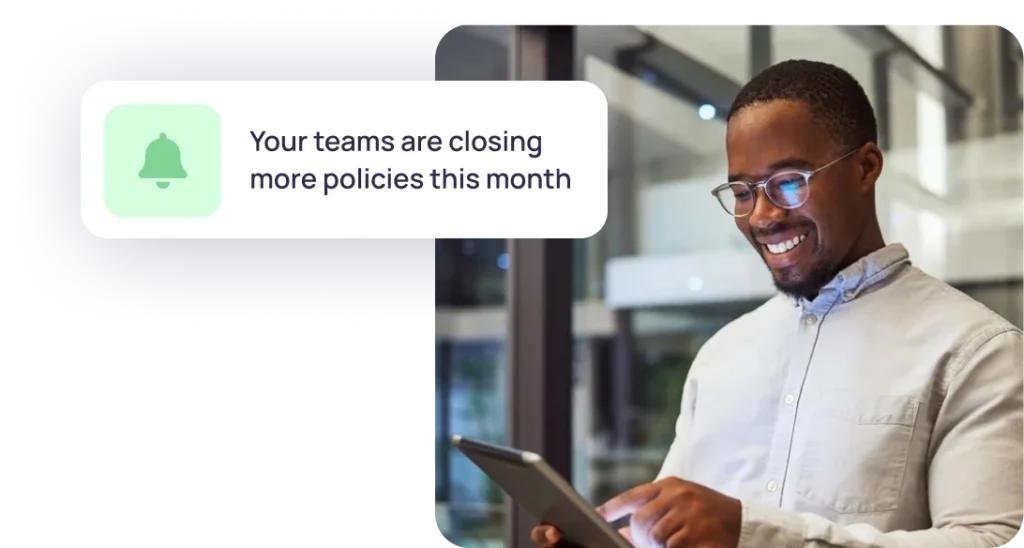 iLife Agent checks their Policy Completions with iLife Dashboard
